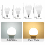 lot ampoule led culot e27 blanc mat moderne éclairage intérieur salon chambre maison