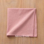 serviettes table coton uni classiques couleurs variées maison party festive