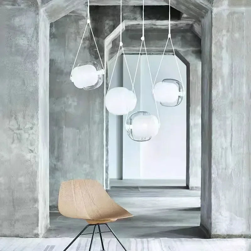 Luminaire suspendu style français pour restaurant bar