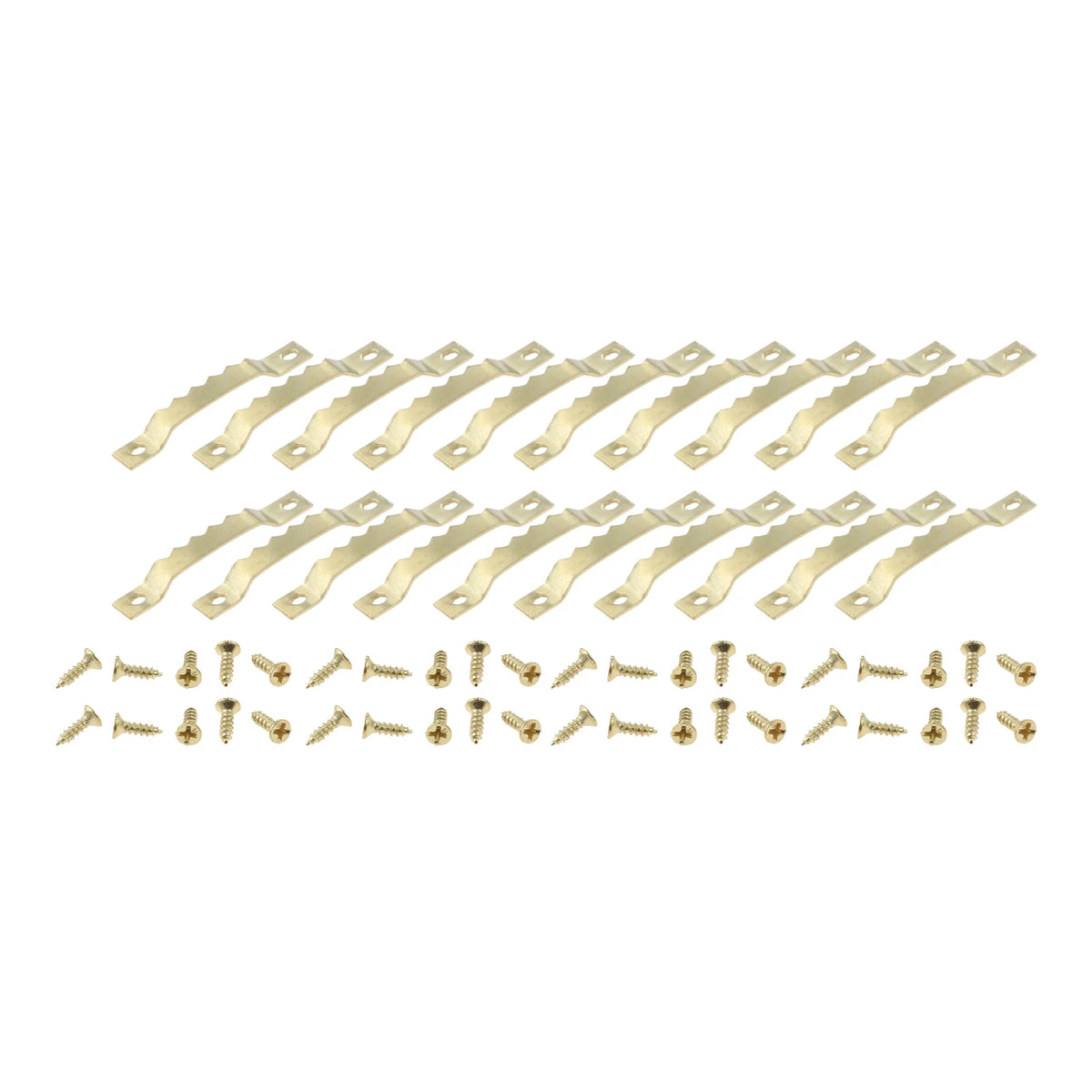 crochets métalliques clips vis or noir modernes tableaux 45x8mm 1.77x0.31inch