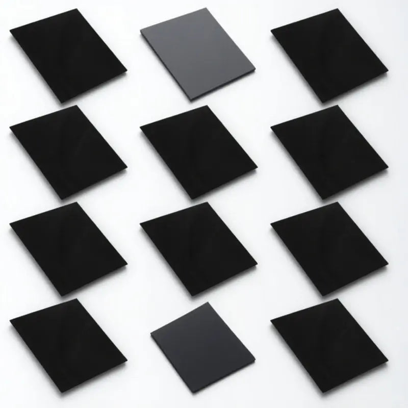 plaque acrylique noire love dorée moderne 9.9cm peinture autocollant décoration artisanat