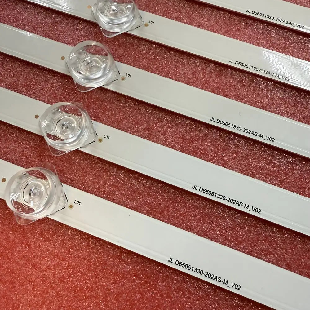 bandes led rétroéclairage téléviseur blanc bleu connecteurs électriques moderne aluminium fixations bouton poussoir