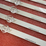 bandes led rétroéclairage téléviseur blanc bleu connecteurs électriques moderne aluminium fixations bouton poussoir