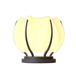 lampe sol moderne blanc doré ip65 led 85265v autonome translucide aluminium garantie2ans
