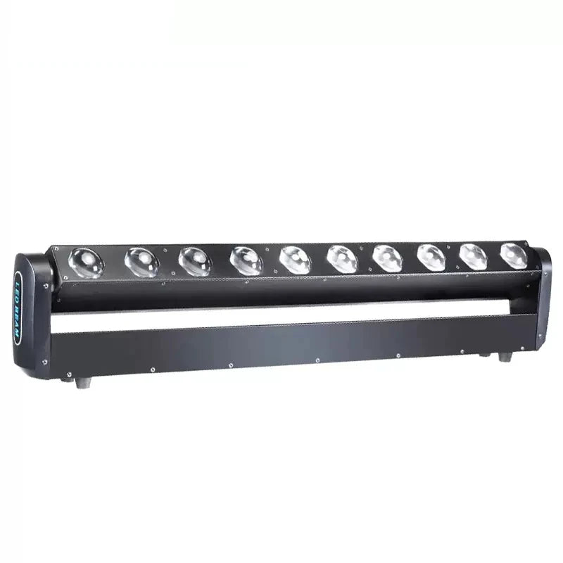 barre lumineuse led professionnelle dje scène noir moderne effets lumière contrôle dmx 400w
