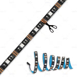 ruban led flexible 30leds/m rgb adhésif moderne 5050 sata câble télécommande