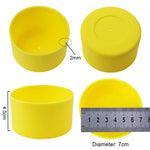 cache tasse silicone couleur vert bleu rose gris noir adhésif isolation thermique moderne pratique