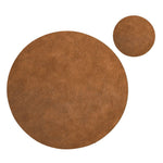 serviettes table modernes simili cuir marron clair marron foncé beige clair gris clair respectueux