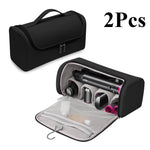 Sac rangement polyestère rose clair moderne accessoires coiffure réutilisable uni mat
