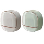 distributeur savon moderne adhésif blanc or rond brillant grille tailles différents savons