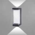 lampe murale moderne ip65 led étanche noir blanc 2492000lm 85265v 10w