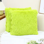 taies d'oreiller blanches modernes non toxiques 100% polyester 18x18 pouces pack fixés respectueux environnement