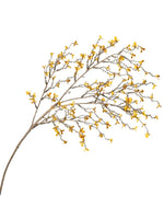 branche artificielle feuilles simples vase décoration intérieure naturelle minimaliste noir jaune rose violet bleu