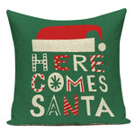 coussins noel motifs rennes neige sapins merry christmas festive decoration voiture maison