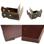 clips coin noir doré vis classique fourreurs travail bois petits grands