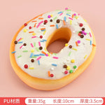 donuts artificiels réalistes orange vert noir blanc jaune multicolores occasion fête anniversaire noël mariage