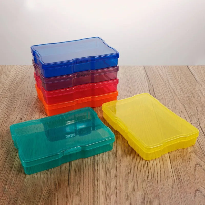 boîtes rangement photos transparentes couleurs modernes pratique rechargeable organisation efficace attrayante décoration intérieure