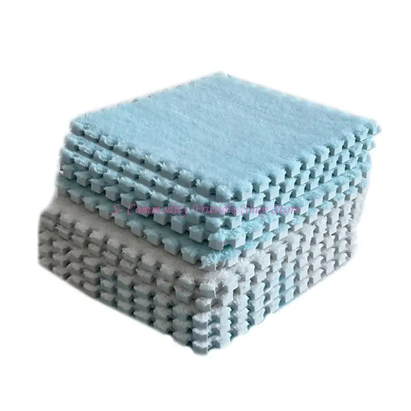 tapis sol carreaux géométriques beige blanc rose violet moderne 30cm 30cm