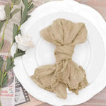 serviettes plissées bleu clair moderne élégantes 50x50cm polyester mariage décoration table festive
