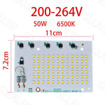 éclairage commercial led 20w 50w 100w smd 2835 blanc matrice diodes opacité électronique condensateurs