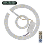 Bande LED plafond à ventouse avec gradation tricolore, éclairage moderne