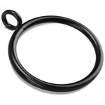 anneaux rideau métal noir modernes 20pcs 40pcs 0.3inch 1.5inch 1.8inch