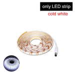 bande led détecteur mouvement blanc blanc chaud moderne adhésif 1m 3m 5m étanche veilleuse