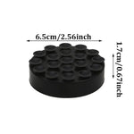 protecteurs sol machine laver gris noir perforés antivibration adhésifs modernes pack 4pcs 8pcs 12pcs
