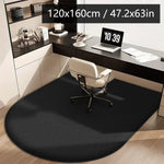 tapis sol noir points blancs moderne adhésif intérieur salon chambre cuisine salle bain polyester