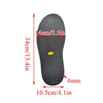 semelles sport antidérapantes résistantes hexagonales noires jaunes texturées minimalistes bricolage réparation chaussures travailleurs