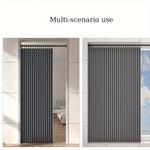 rideau douche gris rayures vertical opacité moderne barre suspension toilette polyester tufté