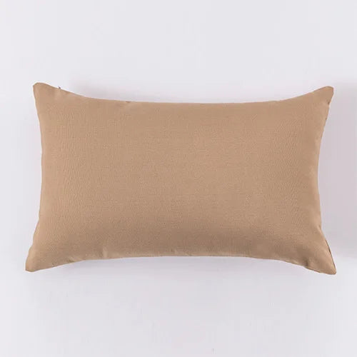 coussin plaid moderne beige blanc carreaux 30x50cm 45x45cm lit canapé décoration