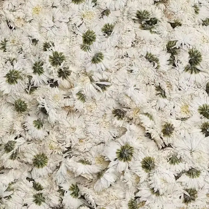 fleurs séchées blanches chrysanthèmes deco maison anniversaire baby shower intérieur naturel rustique