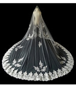 voile mariée blanc dentelle bordure broderie fine translucide classique femme mariage erotique