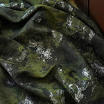 tissu imprimé floral vert gris rose blanc résistant intempéries polyester robe jupe coussin sac