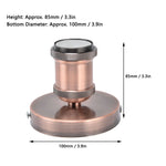 support ampoule bronze doré moderne vis fixation industrielle aluminium brossé chambre salon cuisine