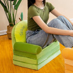 fauteuils pliants enfants motifs animaux bleu jaune rose vert contemporains chambre salon