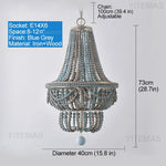 lustre suspendu noir rondes classique rustique salle manger chambre cuisine