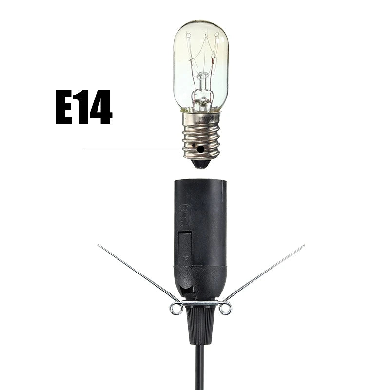 lampe sel pendentif led e14 moderne interrupteur câble électrique orange noir blanc