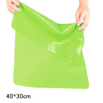 tapis protection table silicone moderne rectangle bleu vert rose marron