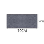 serviettes microfibre absorbantes gris bleu violet marron modernes utilitaires 30x70cm pack pièces