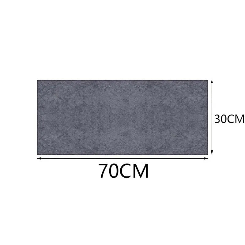 serviettes microfibre absorbantes gris bleu violet marron modernes utilitaires 30x70cm pack pièces