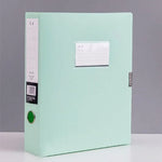 classeur moderne blanc rose vert bleu violet noir étiquette bar code doré
