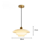 lampe suspendue minimaliste verre blanc opaque métal doré salon chambre