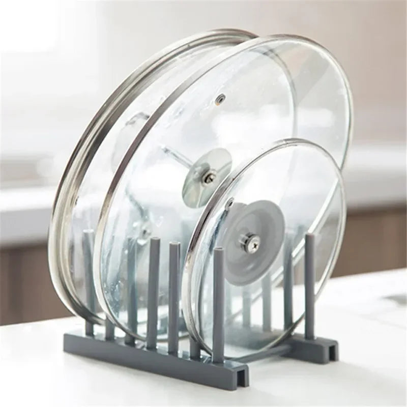 rack vaisselle moderne plastique transparent opaque clips gris blanc pratique organisation cuisine