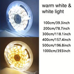 ruban led blanc moderne adhésif 3000k 6500k interrupteur usb 1m 10m