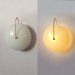 lampe murale moderne transparente rayures fines chambre coucher salle bain éclairage quotidien led verre