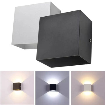 applique murale moderne led 6w blanc noir mat 90 260v 249 2000lm