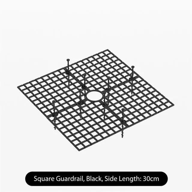 protecteur sol plante marron clair grille moderne pot fleur 19cm 30cm