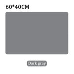 tapis table silicone moderne 60x40cm 40x30cm bleu jaune vert gris assiettes cuillers bols verres